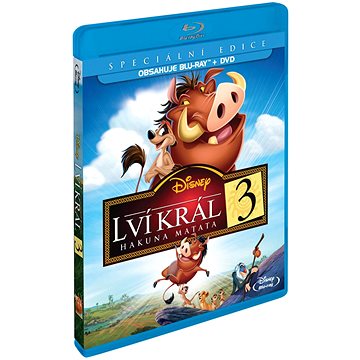 Lví král 3: Hakuna Matata (Combo Pack - 2 disky) - Blu-ray+ DVD (D00517)