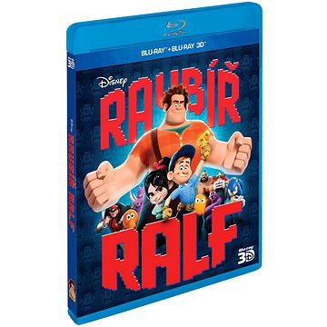 Raubíř Ralf 3D+2D (2 disky) - Blu-ray (D00671)