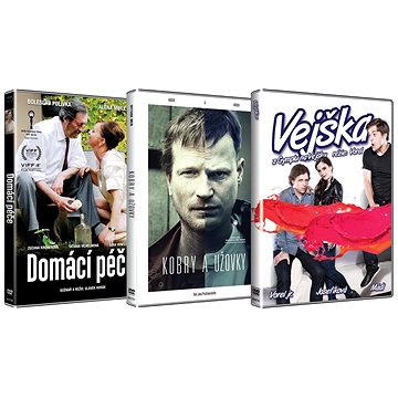 3x České drama: Domácí péče, Vejška, Kobry a užovky (3DVD) - DVD (D007752)