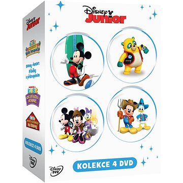 Kolekce Disney Junior (4DVD) - DVD (D00786)