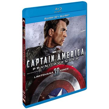 Captain America: První Avenger 3D+2D (2 disky) - Blu-ray (D00790)