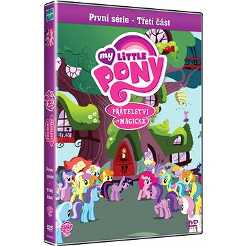 My Little Pony: Přátelství je magické - Série 1, část 3 - DVD (D008440)