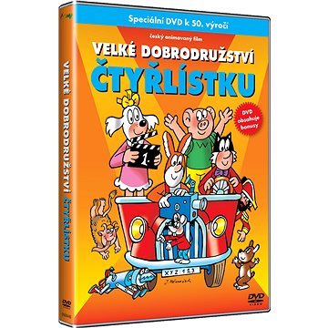 Velké dobrodružství Čtyřlístku - DVD (D008446)