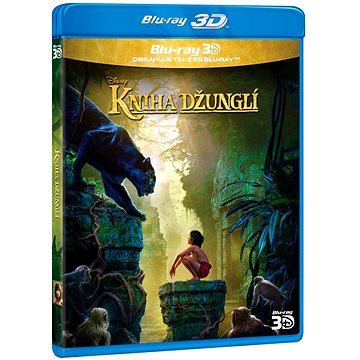 Kniha džunglí 3D+2D (2 disky) - Blu-ray (D00972)