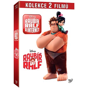 Kolekce Raubíř Ralf: Raubíř Ralf + Raubíř Ralf a internet (2DVD) - DVD (D01145)