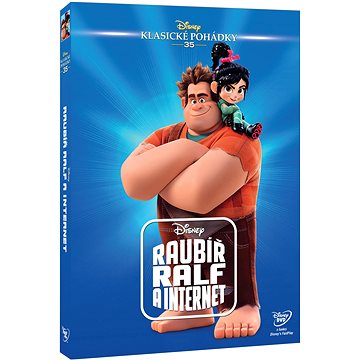 Raubíř Ralf a internet (Edice Disney klasické pohádky) - DVD (D01558)