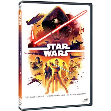 STAR WARS: Sequel trilogie, epizody VII-IX (3DVD) - DVD (D01599)