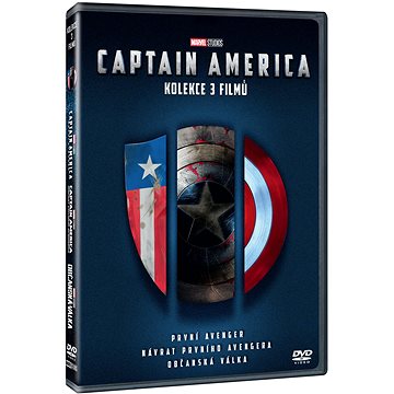 Captain America trilogie 1.-3. (3DVD) - DVD (D01602)