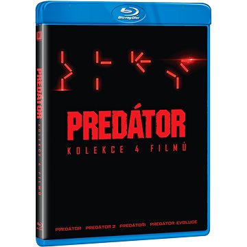 PREDÁTOR 1-4: Predátor + Predátor 2 + Predátoři + Predátor: Evoluce (4BD) - Blu-ray (D01608)