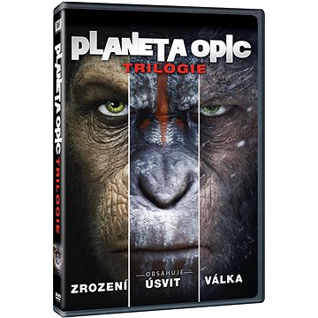 Trilogie Planeta opic (3DVD) - DVD (D01663)