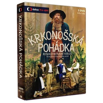 Krkonošská pohádka (3DVD, díly 1-20) - HD remaster verze - DVD (ECT216)