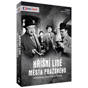 Hříšní lidé Města pražského (4DVD - remasterovaná verze) - DVD (ECT295)