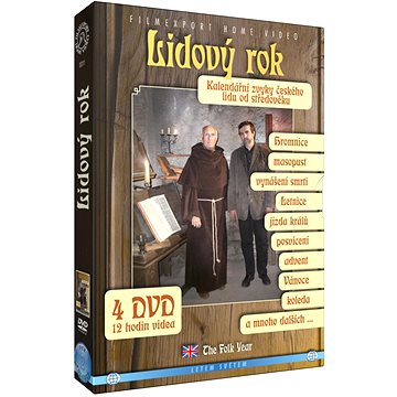 Lidový rok: Kalendářní zvyky českého (4DVD) - DVD (FHV11)