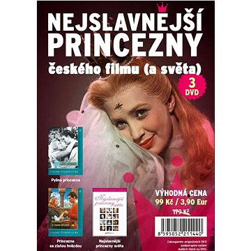Nejslavnější princezny českého filmu - DVD (FHV1144)
