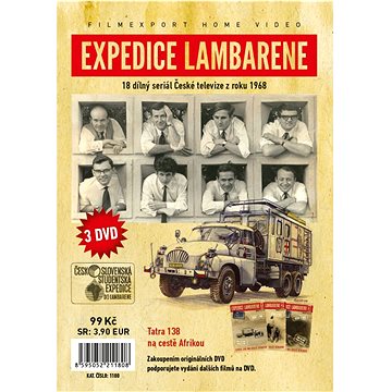 Expedice Lambarene (3DVD) - DVD (FHV1180)