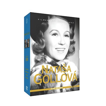 Nataša Gollová - kolekce 1 (4DVD) - DVD (FHV7044)