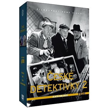 Kolekce České detektivky 2 (4 DVD) (FHV7179)