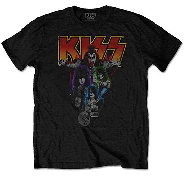 Kiss - Neon Band - velikost XXL (5056170626996)