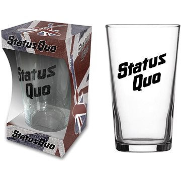 Status Quo - Logo - Sklenice (BG066)