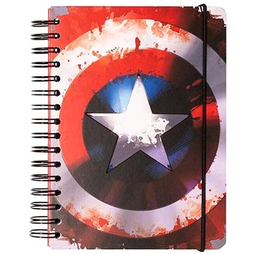 Marvel - Captain America - zápisník (CTFBA50022)