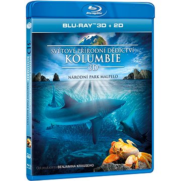 Světové přírodní dědictví: Kolumbie - Národní park Malpelo 2D+3D - Blu-ray (N01532)