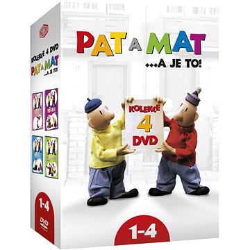 Pat a Mat 1-4 (4DVD) - DVD (N01567)