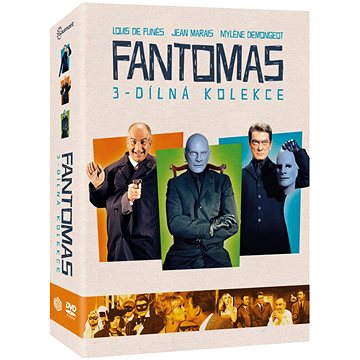 Kolekce Fantomas (3DVD) - DVD (N01919)