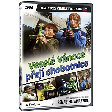 Veselé Vánoce přejí chobotnice - edice KLENOTY ČESKÉHO FILMU (remasterovaná verze) - DVD (N02302)