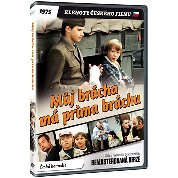 Můj brácha má prima bráchu - edice KLENOTY ČESKÉHO FILMU (remasterovaná verze) - DVD (N02316)