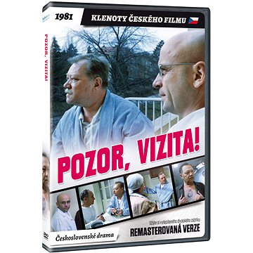 Pozor, vizita! - edice KLENOTY ČESKÉHO FILMU (remasterovaná verze) - DVD (N02569)