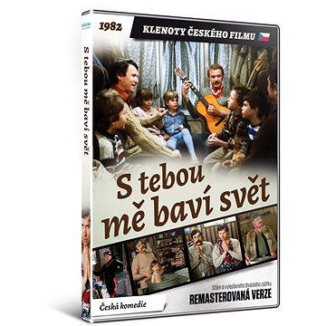 S tebou mě baví svět - edice KLENOTY ČESKÉHO FILMU (remasterovaná verze) - DVD (N02572)