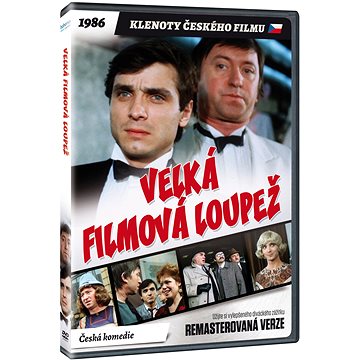 Velká filmová loupež - edice KLENOTY ČESKÉHO FILMU (remasterovaná verze) - DVD (N03136)