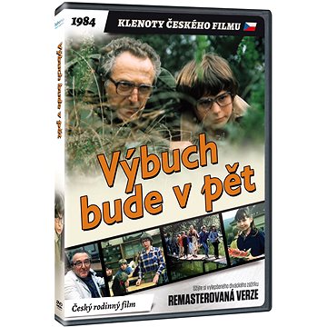 Výbuch bude v pět - edice KLENOTY ČESKÉHO FILMU (remasterovaná verze) - DVD (N03228)
