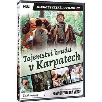 Tajemství hradu v Karpatech - edice KLENOTY ČESKÉHO FILMU (remasterovaná verze) - DVD (N03293)