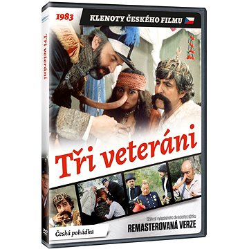 Tři veteráni (remasterovaná verze) - DVD (N03379)