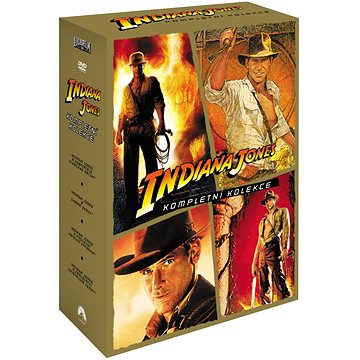 Indiana Jones: Kompletní kolekce (5DVD) - DVD (P00356)