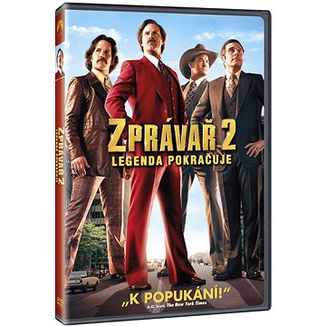 Zprávař 2 Legenda pokračuje - DVD (P00928)