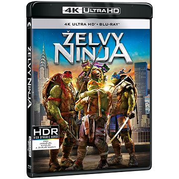 Želvy Ninja (2 disky) - Blu-ray + 4K Ultra HD (P01092)