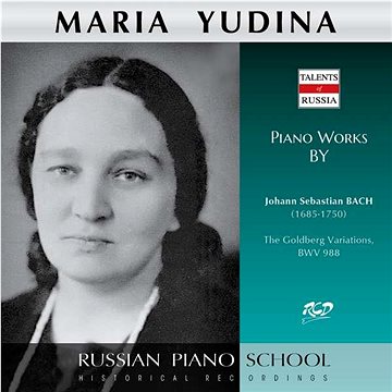 Yudina Maria: Piano Works by J.S.Bach: The Goldberg Variations - CD (RCD16322)