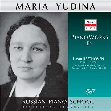 Yudina Maria: Piano Works by Beethoven - CD (RCD16378)