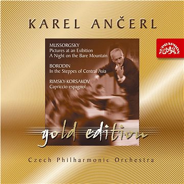 Česká filharmonie, Ančerl Karel: Ančerl Gold Edition 4 Musorgskij / Borodin / Korsakov - CD (SU3664-2)