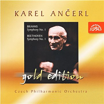 Ančerl Karel: Brahms: Symfonie č. 1 c moll / Beethoven :Symfonie č. 1 C dur - CD (SU3669-2)