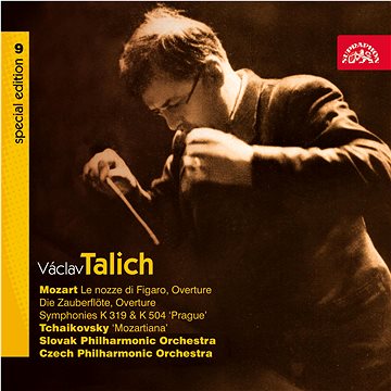 Česká filharmonie, Talich Václav: Talich Special Edition 9. Mozart, Tchaikovsky -- CD (SU3829-2)