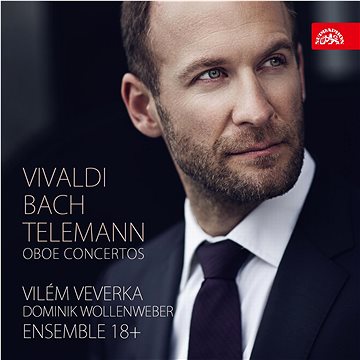 Veverka Vilém, Ensemble 18+: Vivaldi, Bach, Telemann: Hobojové koncerty - CD (SU4188-2)