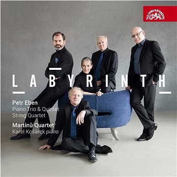 Kvarteto Martinů, Karel Košárek: Smyčcový kvartet, Klavírní trio, Klavírní kvintet - CD (SU4232-2)