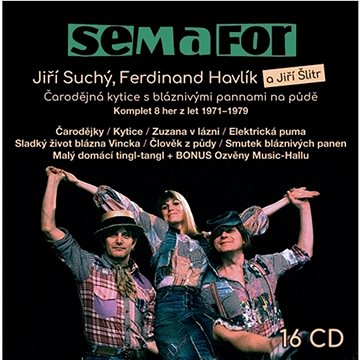 Suchý Jiří, Semafor: Komplet her z let 1971-1979 (16xCD) - CD (SU6675-2)
