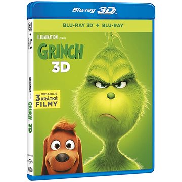 Grinch 3D+2D (2 disky) - Blu-ray (U00018)