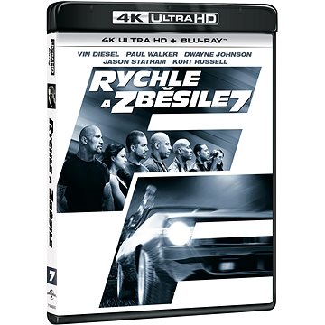 Rychle a zběsile 7 (2 disky) - Blu-ray + 4K Ultra HD (U00286)
