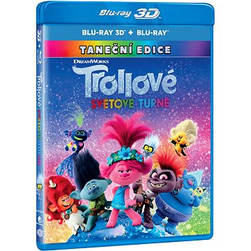 Trollové: Světové turné 3D+2D (2 disky) - Blu-ray (U00396)