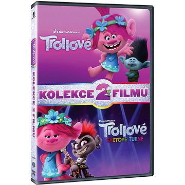 Trollové - kolekce 1.+2. (2DVD) - DVD (U00397)